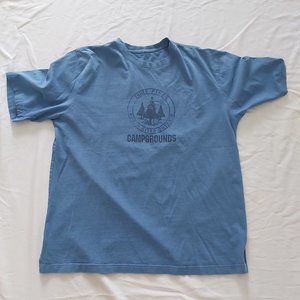 Vintage Camping shirt comfortable 100% cotton Ontario Canada